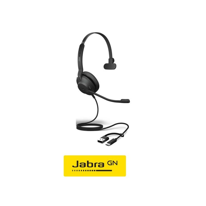 Auricular Jabra Evolve2 30 SE Monoaural USB A/C Microsoft