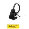 Auricular Bluetooth Jabra Evolve 65 TE con Dongle USB A Binaural Conector de Carga USB A CON Base de Carga