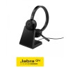 Auricular Bluetooth Jabra Evolve 65 TE con Dongle USB A Binaural Conector de Carga USB C CON Base de Carga Microsoft