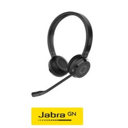 Auricular Bluetooth Jabra Evolve 65 TE con Dongle USB A Binaural Conector de Carga USB C CON Base de Carga Microsoft