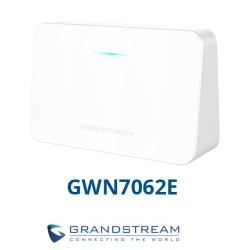 Router GrandStream GWN7062E WiFi6 802.11ax Doble banda 2,4G 2x22 y 5G 3x32 con tecnología MU-MIMO