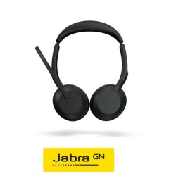 Auricular Jabra Bluetooth Evolve2 55 Binaural con Dongle USB C