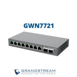 Switch GrandStream gestionable layer 2  8 puertos x 25GB y 2 puertos SFP