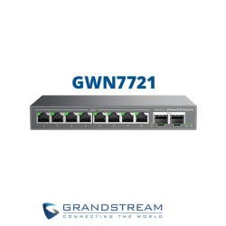 Switch GrandStream gestionable layer 2  8 puertos x 25GB y 2 puertos SFP