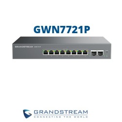 Switch GrandStream 8 puertos Layer 2 Cloud Managed GbE RJ45 4x PoEPoE