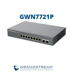 Switch GrandStream 8 puertos Layer 2 Cloud Managed GbE RJ45 4x PoEPoE
