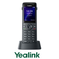 Teléfono Inalámbrico WiFi Yealink AX86R WiFi6, 4 Cuentas SIP Bluetooth 5.0, Pantalla Color.