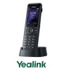 Teléfono Inalámbrico WiFi Yealink AX83H WiFi6, 4 Cuentas SIP, Bluetooth 5.0, Pantalla Color 2.4", Conector Auriculares.