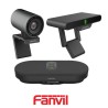 Sistema Videoconferencia Fanvil CA400 Encuadre Automático Cámara UVC Retransmisión de pantalla inalámbrica 4K UHD