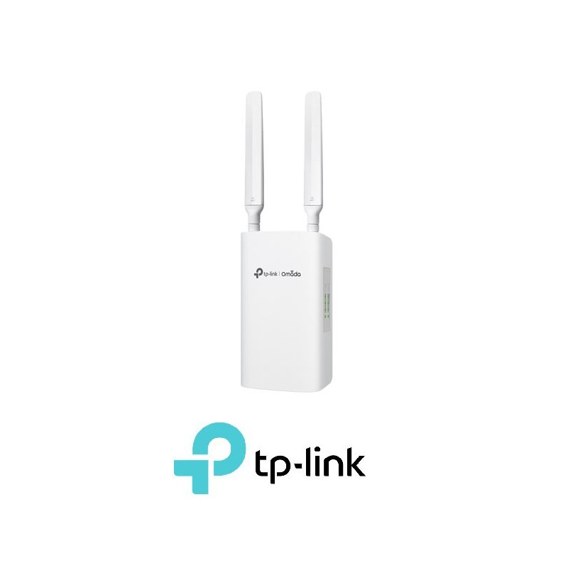 Router TpLink VPN Gigabit Omada 4G Cat 6 WiFi6 1xRanura Nano SIM, Fuente Alimentación 802.3 atbt PoE o 12V2A DC.
