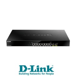 Switch Dlink 8 Port 2,5G BASET PoE and 2port 10G SFP Smart Managed Switch