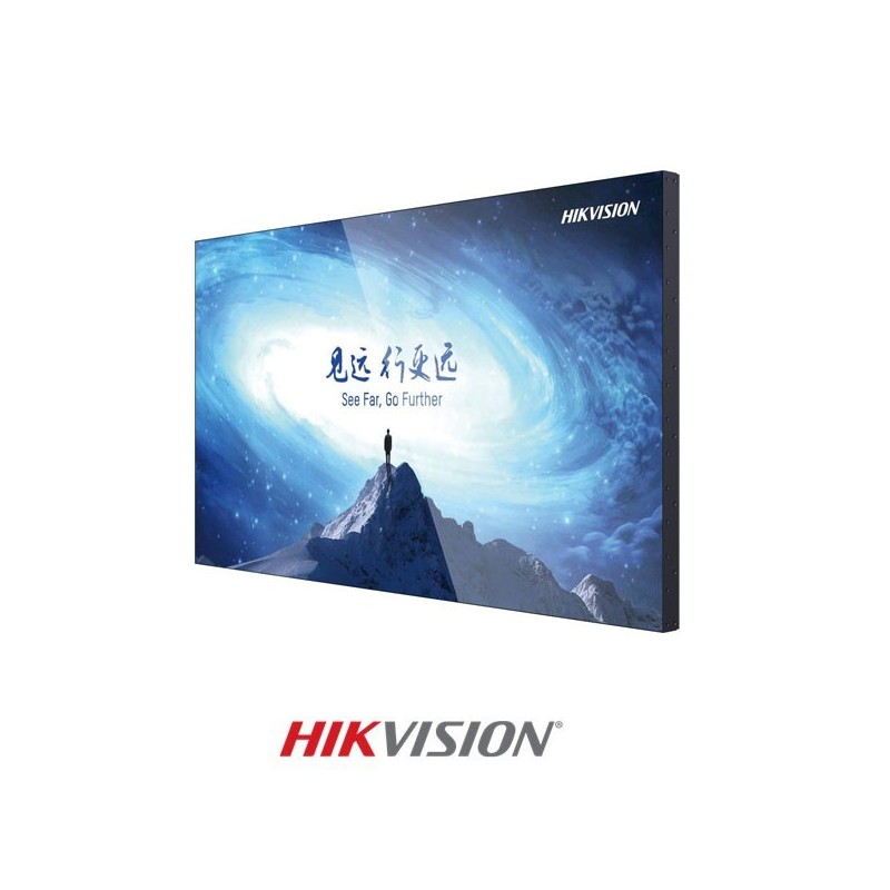 Monitor videowall Hikvision 55" 1080P, 500cd BEZEL WIDTH 1,7mm INPUT