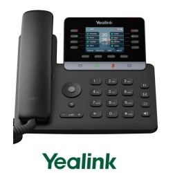 Teléfono WiFi Yealink T73W, 12 Cuentas SIP, PoE, Sin Fuente Alimentación, 1 puerto USB Pantalla Color 2,8". SIN Fuente Alimentación.