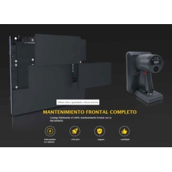 Cabinet Moson de interior Pitch 1,86mm Dimensiones 640x480mm Brillo 600 Mantenimiento Frontal Conexión por Hub.