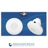 Punto de Acceso y Extensor GrandStream GWN7660EM WiFi6 2x2 AX3000 doble banda Mesh AP with interchangeable AC power plug 1 puerto Gigabite