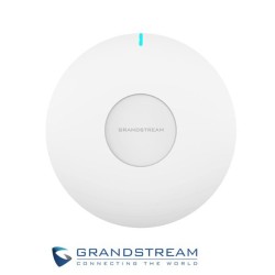 Punto de Acceso y Extensor GrandStream GWN7660EM WiFi6 2x2 AX3000 doble banda Mesh AP with interchangeable AC power plug 1 puerto Gigabite
