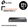 Swith TpLink Conmutador administrado L2 JetStream de 4 puertos 10G BaseT y 2 puertos 10GE SFP con PoE de 4 puertos  4 puertos 10G PoE 2 ranuras 10G SFP puerto de consola RJ45  MicroU