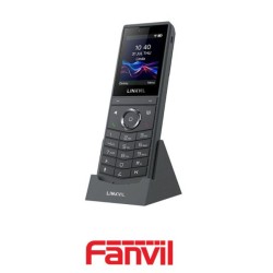 Teléfono Inalámbrico WiFI Fanvil W620W , Pantalla Color 2,4", Bluetooth, WiFi 802 2,4GHz y 5 GHz, Salida de audio para Auriculares USB C