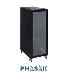 Armario Rack 19" Phasak Pro 27U  600x600 MONTADO Altura Ext. 1320mm (1204mm Int.) PHO 6627