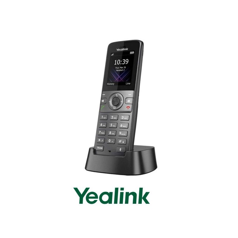 Teléfono Yealink W59R Pro Supletorio Rugerizado IP67 Bluetooth Vibración Pantalla Color 1,8"