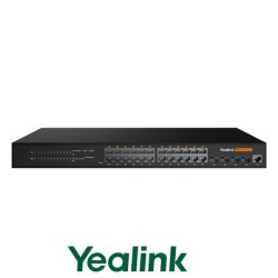 Yealink RCH240 Conmutador AV administrado basado en web L2+ de 24 puertos Diseñado para entornos AV sobre IP.