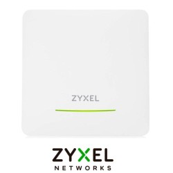 Punto de Acceso Interior WiFi7 BE6500 24GHz 2x22 5 or 6GHz 4x42 MUMIMO Dual Radio 24 and 5 or 6GHz 1 x 25G LAN Ports PoE 8023at StandaloneNebula Cloud Incluye Power Adapter