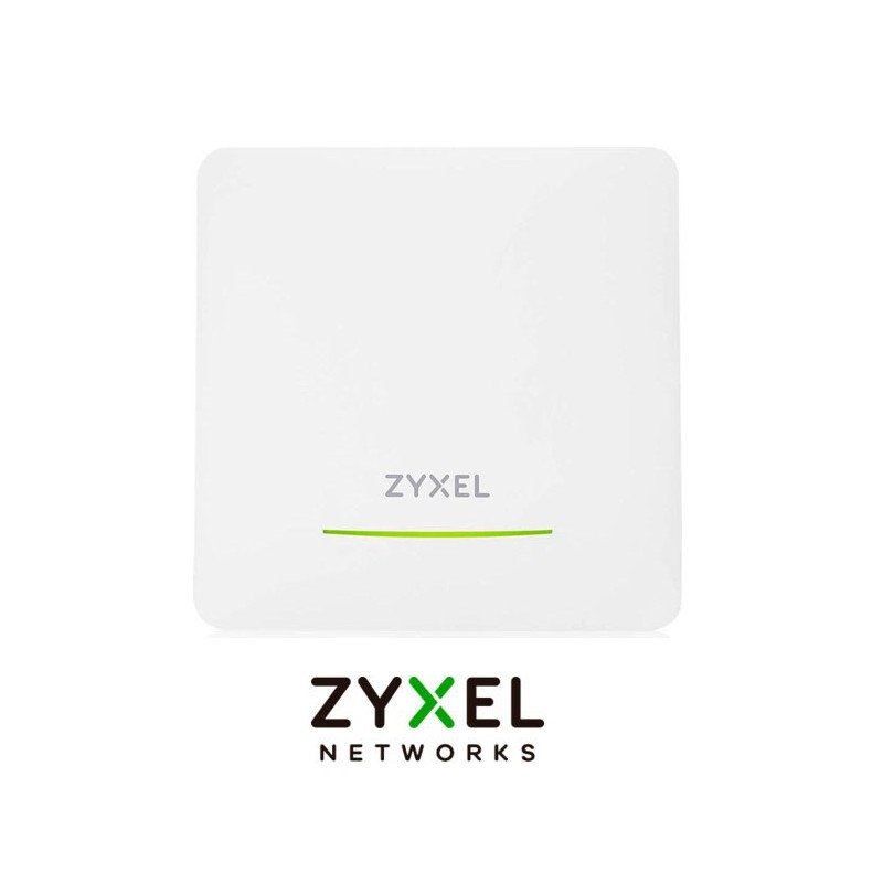 Punto de Acceso Interior WiFi7 BE6500 24GHz 2x22 5 or 6GHz 4x42 MUMIMO Dual Radio 24 and 5 or 6GHz 1 x 25G LAN Ports PoE 8023at StandaloneNebula Cloud Incluye Power Adapter