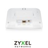 Punto de Acceso Interior WiFi7 BE6500 24GHz 2x22 5 or 6GHz 4x42 MUMIMO Dual Radio 24 and 5 or 6GHz 1 x 25G LAN Ports PoE 8023at StandaloneNebula Cloud Incluye Power Adapter