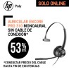 Auricular Poly Encore Pro 310 77T43AA Monoaural Cancelación Ruido QD SIN Cable de Conexión