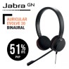 Auricular Jabra Evolve 20 UC Duo USB A Microsoft