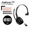 Auricular Jabra Evolve2 55 Microsofot Monoaural USB A con Dongle para PC y Bluetooth para Movil