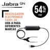 Descolgador Electrónico Jabra 14201-30, USB-A para diferentes marcas.
