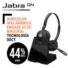 Auricular Inalámbrico Jabra Engage 65 SE Binaural Tecnología DECT para Teléfono Fijo y PC