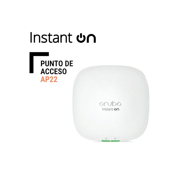 Aruba Instant On AP22 RW 2x2 Access Point WiFi6 Indoor