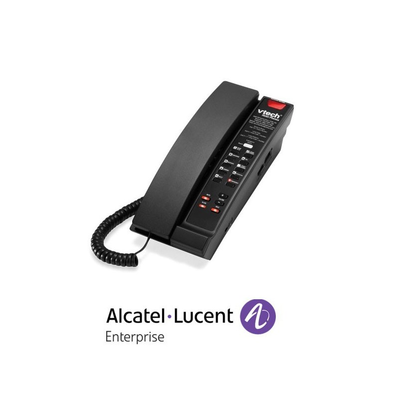 Teléfono Alcatel Lucent  SIP Phone S2211 Matte Black  5 speed dial keys