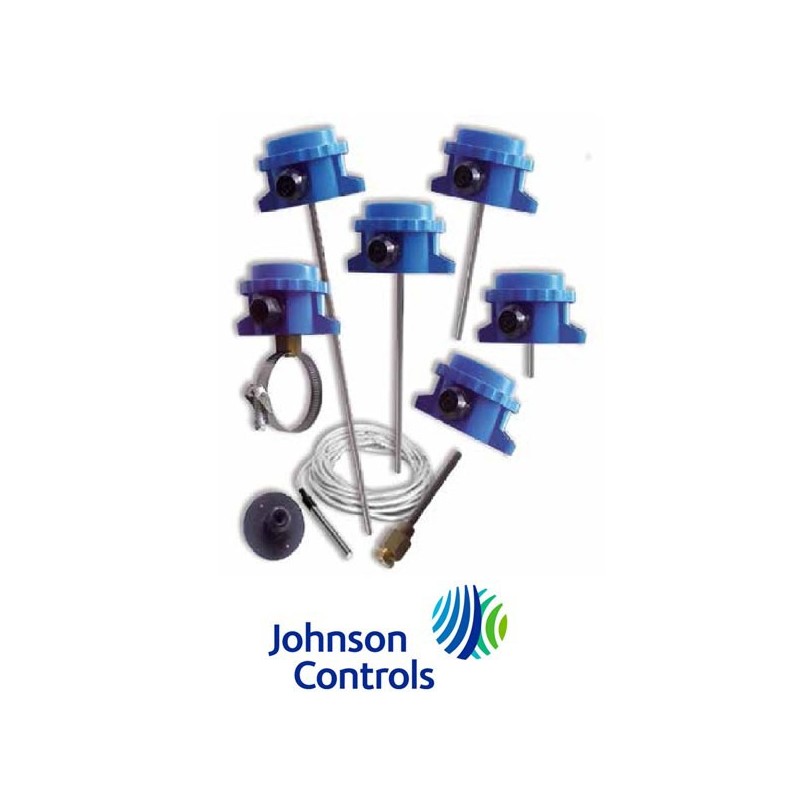Johnson Controls Sensor de temperatura de conducto inmersión 200mm
