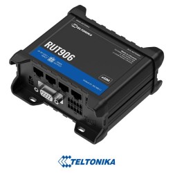 Teltonika Router 4G Industrial - 4 puertos Ethernet RJ45 Fast Ethernet - Dual SIM 4G (LTE) Cat 4 hasta 150Mbps - 3x Entrada + 3x Salida Digital + RS232 + RS485 - Wi-Fi 802.11b/g/n 2.4GHz - Posicionamiento GNSS