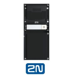 2N® IP Verso 2.0 - Unidad principal sin cámara, negro