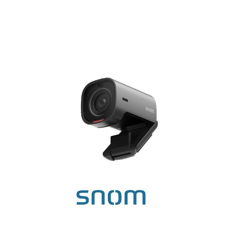 Cámara Snom V420 para videoconferencia 4K Ultra HD 8 MP USB con micrófonos y ángulo amplio
