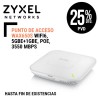 Zyxel WAX650S Punto de Acceso WiFi6 5GbE1GbE PoE 3550 Mbps  Smart Antenna 4x4  2x2  Scanning Radio  Bluetooth