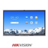 Monitor Interactivo Hikvison 75", 4K, Android 14 (EDLA),  memory 8GB, build-in 128GB storage,  45 points infrared touch, Built-in 8 MP camera with AI function, and 8 microphone arrays