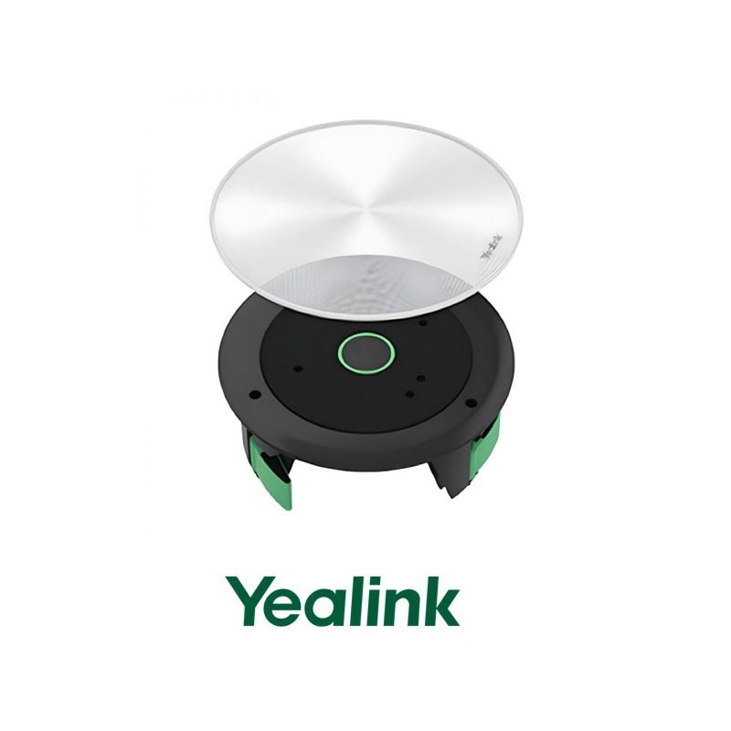 Ceiling Microphone CM20. White Mesh Cover, Black Mesh Cover, Ceiling Tile Bridge, Dust Cover. Including 2-year AMS.