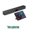 Yealink Collaboration Bar for focus room. A25 colaboration bar, CTP25 touch console. 2 year hardware warranty.