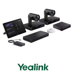 Native Zoom Rooms system for  ProAV  rooms. 3x S80 quad-eye Intellient camera, VCR20 remote control, Yealink MCoreKit-C5 (with MCore Pro mini-PC, MTouch Plus and RoomSensor) 1x AVHub,1x MVC-BYOD-Extender.