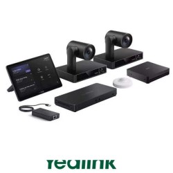 Native Zoom Rooms system for ProAV rooms. 2x UVC86 dual-eye Intellient camera, VCR20 remote control, Yealink MCoreKit-C5 (with MCore Pro mini-PC, MTouch Plus and RoomSensor) 1x AVHub,1x MVC-BYOD-Extender.