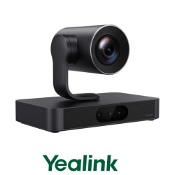 Native Zoom Rooms system for  ProAV  rooms. 1x S80 quad-eye Intellient camera, VCR20 remote control, Yealink MCoreKit-C5 (with MCore Pro mini-PC, MTouch Plus and RoomSensor)