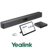 Yealink Native Zoom Room system for Small-to-medium rooms. 1x  Meetingbar A50, MCoreKit-C5U (with MCore4 mini-PC, MTouch Plus and  RoomSensor)