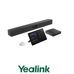 Yealink Native Zoom Room system for Small-to-medium rooms. 1x  SmartVision40, MCoreKit-C5U (with MCore4 mini-PC, MTouch Plus and  RoomSensor)