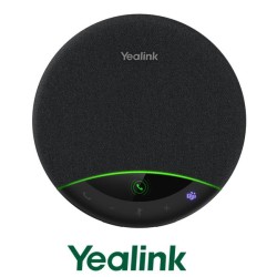 Yealink speaker USB SP96. Integra 6 microfonos y altavoz de 65mm. AI Noise cancellation. Daisy Chain. With dongle.