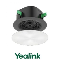Ceiling Speaker CS10.  White Mesh Cover, Ceiling Tile Bridge,  Dust Cover. ncluding 2-year AMS